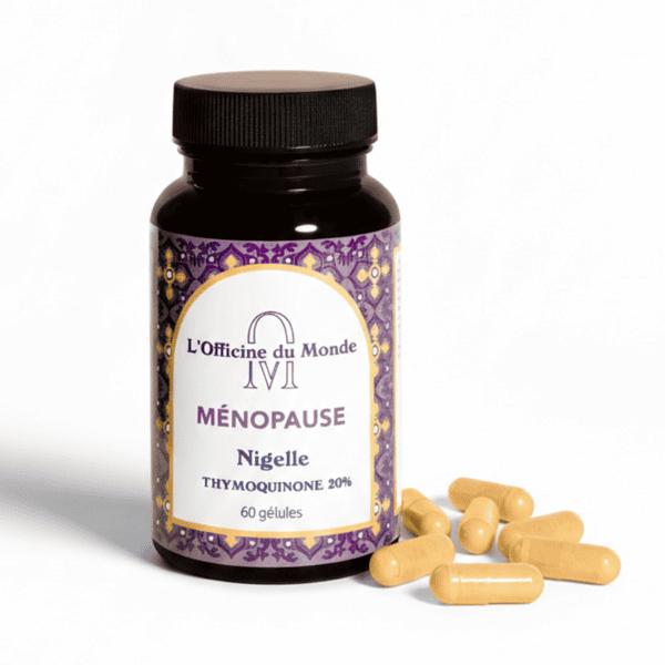 Nigelle MENOPAUSE-832 x 832px Nigelle MÉNOPAUSE - 60 gélules | Bien-être féminin naturel