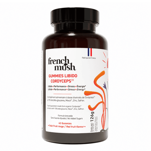 Gummies LIBIDO - A base de Cordyceps BIO French Mush | Performance & Energie Gummies LIBIDO - A base de Cordyceps BIO French Mush | Performance & Energie