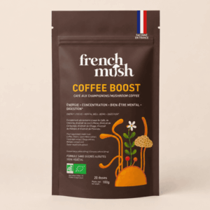 Boisson BOOST Café - A base de Champignons BIO French Mush - Poudre Boisson BOOST Café - A base de Champignons BIO French Mush - Poudre